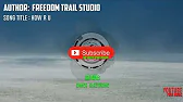 3D-Music-News - How R U - Freedom Trail Studio